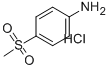 Benzenamine,4-(methylsulfonyl)-, hydrochloride (1:1)
